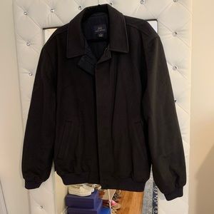 Brooks Brothers Wool Bomber Jacket
